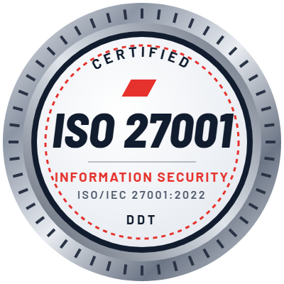 ISO/IEC 27001:2022 certified information security