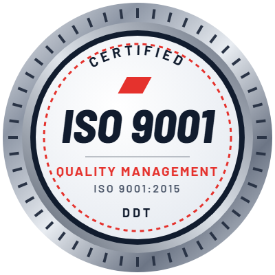 ISO 9001:2015 certified quality management